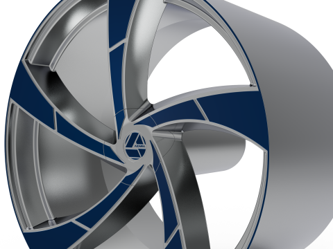 AZARA AZA-524 WHEEL 3D PRINT MODEL 3D 打印模型