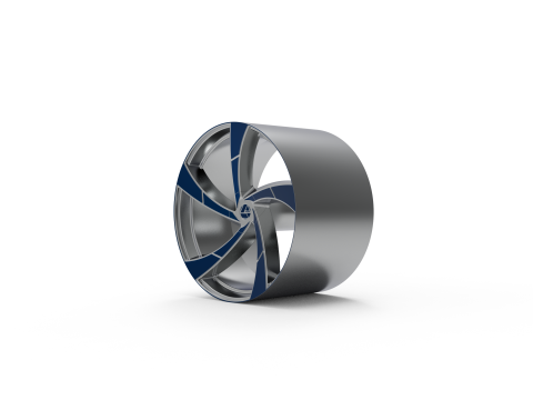AZARA AZA-524 WHEEL 3D PRINT MODEL 3D 打印模型