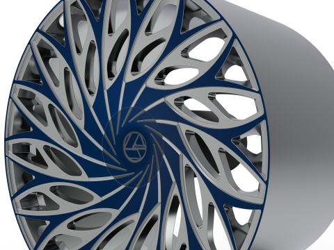 AZARA AZA-525 WHEEL 3D PRINT MODEL 3D 프린트 모델