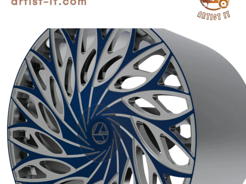 AZARA AZA-525 WHEEL 3D PRINT MODEL 3D Print Model