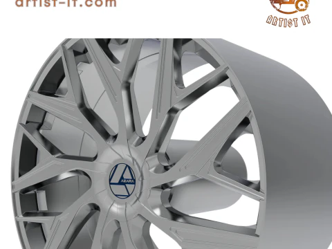 AZARA AZA-527 WHEEL 3D PRINT MODEL 3D Print Model