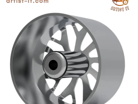 AZARA AZA-527 WHEEL 3D PRINT MODEL 3D Print Model