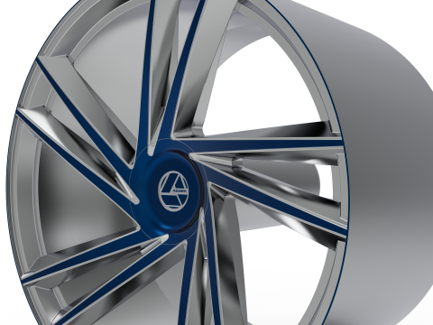 AZARA AZA-529 WHEEL 3D PRINT MODEL 3D प्रिंट मॉडल