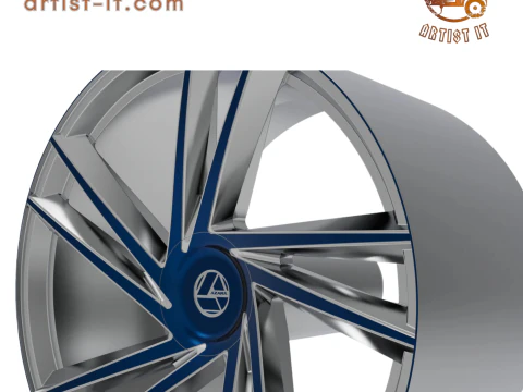 AZARA AZA-529 WHEEL 3D PRINT MODEL 3D Print Model