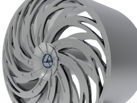 AZARA AZA-531 WHEEL 3D PRINT MODEL 3D Druckmodell