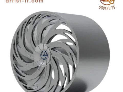 AZARA AZA-531 WHEEL 3D PRINT MODEL 3D Print Model