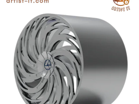 AZARA AZA-531 WHEEL 3D PRINT MODEL 3D Print Model