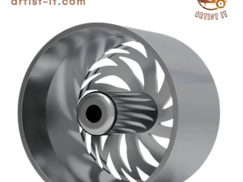 AZARA AZA-531 WHEEL 3D PRINT MODEL 3D Print Model
