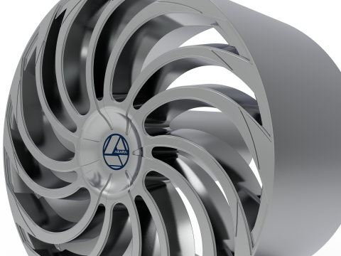 AZARA AZA-534 WHEEL 3D PRINT MODEL 3D Принт Модель