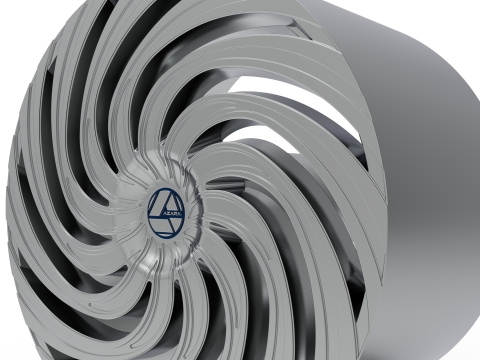 AZARA AZA-535 WHEEL 3D PRINT MODEL 3D Druckmodell