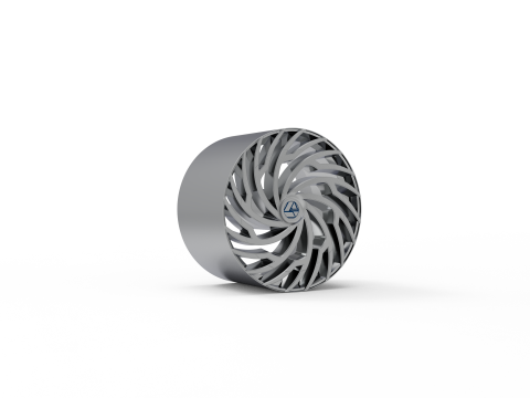 AZARA AZA-536 WHEEL 3D PRINT MODEL Modèles 3D en vedette