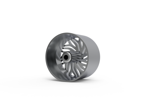 AZARA AZA-537 WHEEL 3D PRINT MODEL Modello di stampa 3D