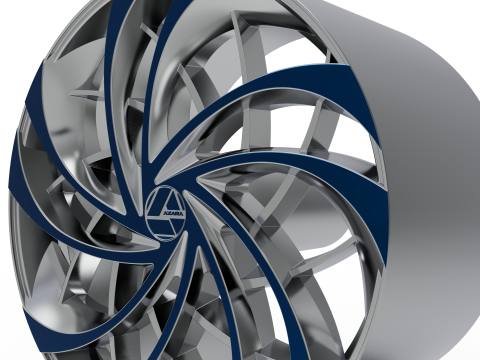 AZARA AZA-540 WHEEL 3D PRINT MODEL Model Cetak 3D