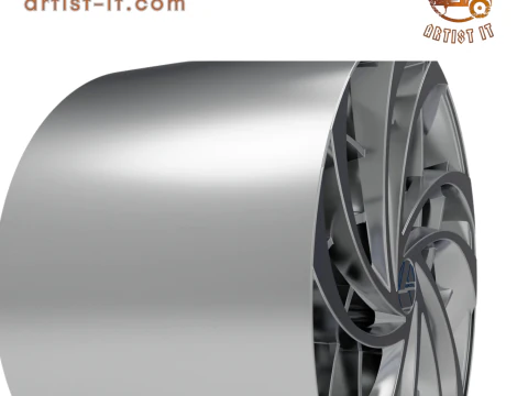AZARA AZA-540 WHEEL 3D PRINT MODEL 3D Print Model
