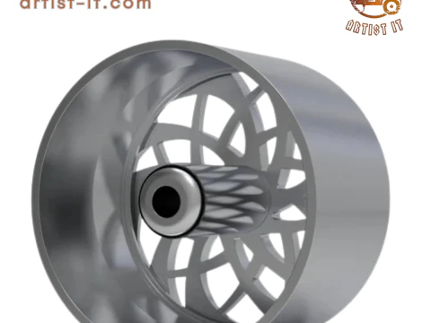 AZARA AZA-540 WHEEL 3D PRINT MODEL 3D Print Model