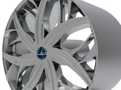 AZARA AZA-541 WHEEL 3D PRINT MODEL Model Cetak 3D
