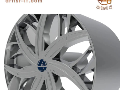 AZARA AZA-541 WHEEL 3D PRINT MODEL 3D Print Model