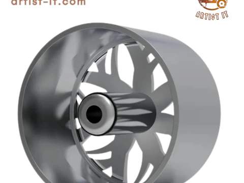 AZARA AZA-541 WHEEL 3D PRINT MODEL 3D Print Model