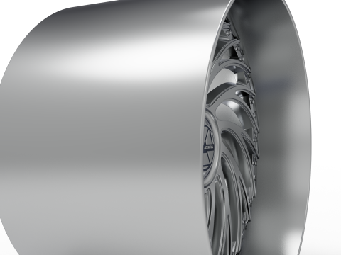 AZARA AZX-101 WHEEL 3D PRINT MODEL 3D 打印模型