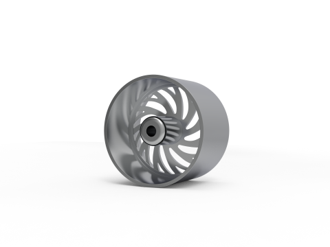 AZARA AZX-101 WHEEL 3D PRINT MODEL 3D 打印模型