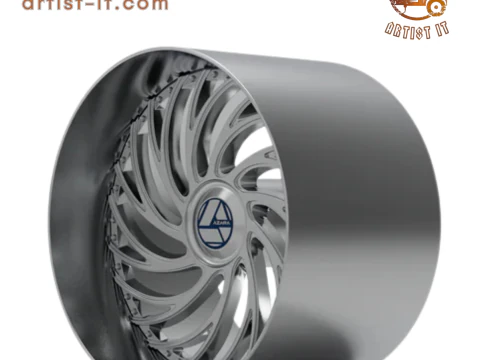 AZARA AZX-101 WHEEL 3D PRINT MODEL 3D Print Model