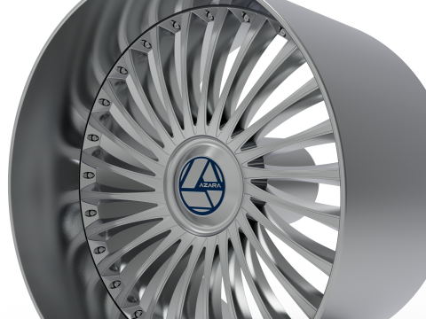 AZARA AZX-103 WHEEL 3D PRINT MODEL 3D printmodel