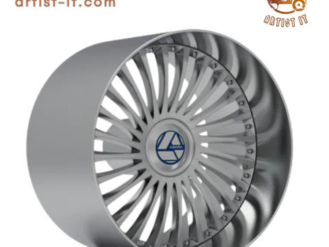 AZARA AZX-103 RAD 3D-DRUCKMODELL 3D Druckmodell