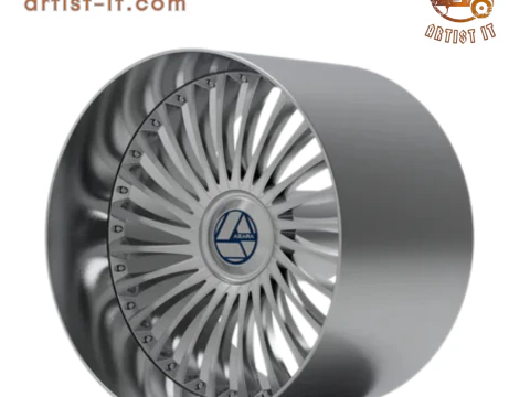 AZARA AZX-103 WHEEL 3D PRINT MODEL 3D Print Model