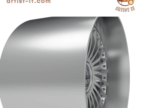 AZARA AZX-103 WHEEL 3D PRINT MODEL 3D Print Model