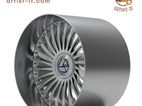 AZARA AZX-103 WHEEL 3D PRINT MODEL 3D Print Model