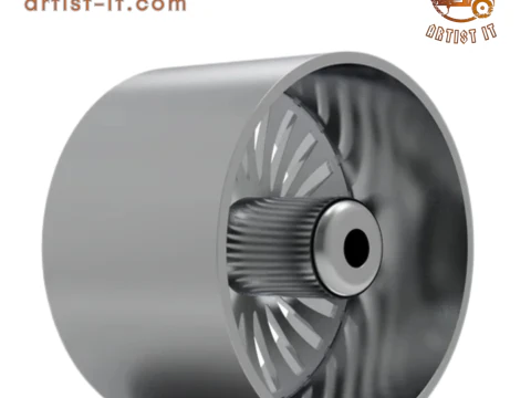 AZARA AZX-103 WHEEL 3D PRINT MODEL 3D Print Model