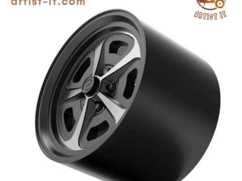AMERICAN RACING 500 MONO CAST WHEEL 3D PRINT MODEL 3D Print Model
