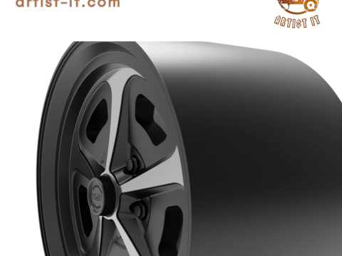 AMERICAN RACING 500 MONO CAST WHEEL 3D PRINT MODEL 3D Print Model