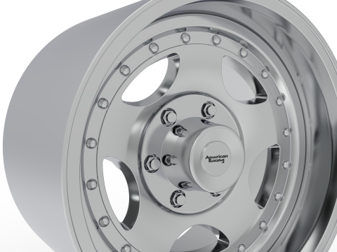 AMERICAN RACING AR23 WHEEL 3D PRINT MODEL Modello di stampa 3D