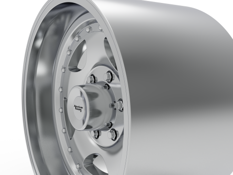 AMERICAN RACING AR23 WHEEL 3D PRINT MODEL Modello di stampa 3D