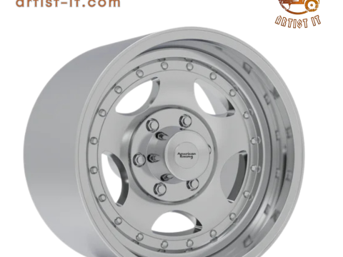 아메리칸 레이싱 AR23 휠 3D 프린트 모델 3D 프린트 모델