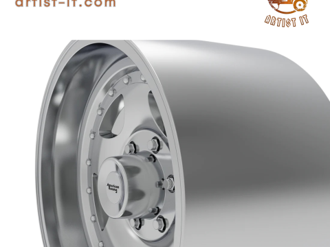 AMERICAN RACING AR23 WHEEL 3D PRINT MODEL 3D Print Model