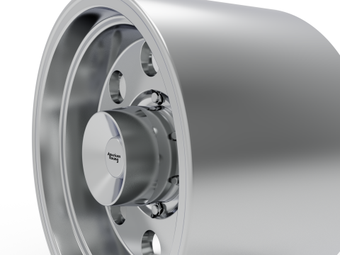 AMERICAN RACING BAJA WHEEL 3D PRINT MODEL 3D 打印模型