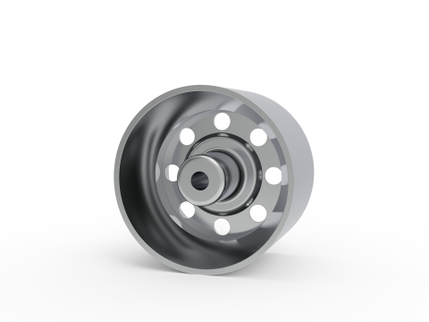 AMERICAN RACING BAJA WHEEL 3D PRINT MODEL 3D 打印模型