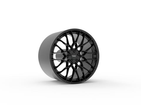 AMERICAN RACING BARRAGE WHEEL 3D PRINT MODEL 3D Baskı Modeli