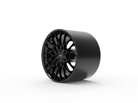 AMERICAN RACING BARRAGE WHEEL 3D PRINT MODEL 3D प्रिंट मॉडल