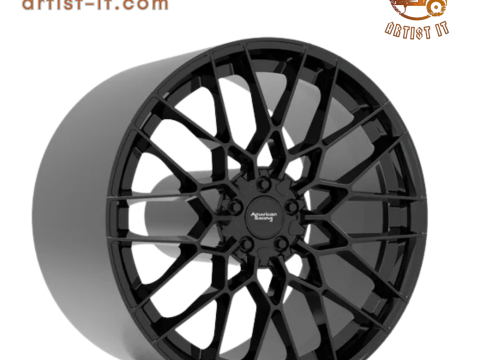 AMERICAN RACING BARAGE WHEEL 3D PRINT МОДЕЛЬ 3D Принт Модель