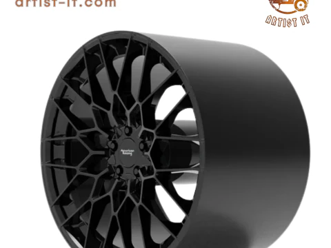 AMERICAN RACING BARRAGE WHEEL 3D PRINT MODEL 3D Print Model