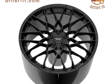 AMERICAN RACING BARRAGE WHEEL 3D PRINT MODEL 3D Print Model