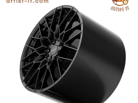 MODELLO STAMPA 3D AMERICAN RACING BARRAGE WHEEL Modello di stampa 3D