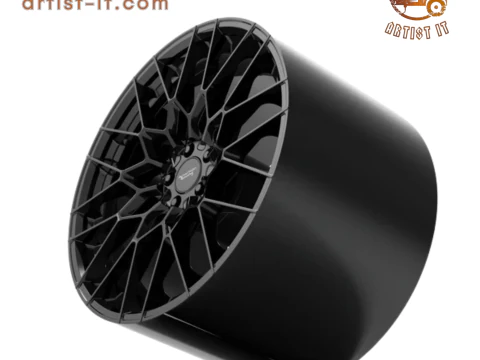 AMERICAN RACING BARRAGE WHEEL 3D PRINT MODEL 3D Print Model
