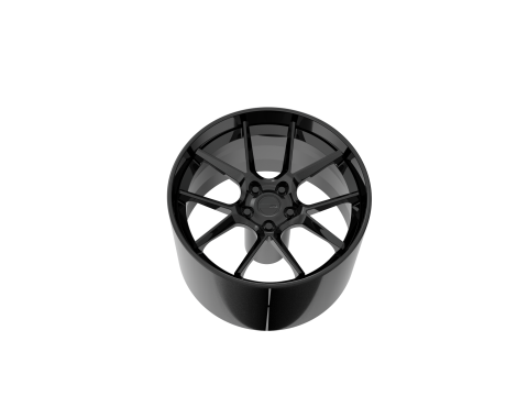 AMERICAN RACING BISHOP WHEEL 3D PRINT MODEL 3D प्रिंट मॉडल
