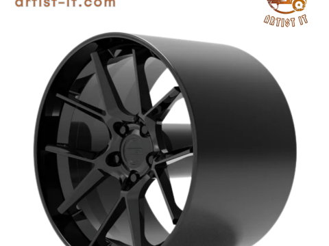 AMERICAN RACING BISHOP WHEEL 3D PRINT MODEL 3D Print Model