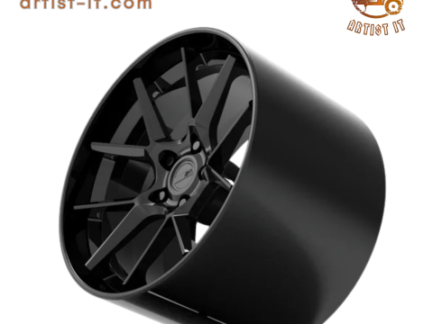 AMERICAN RACING BISHOP WHEEL 3D PRINT MODEL 3D Print Model