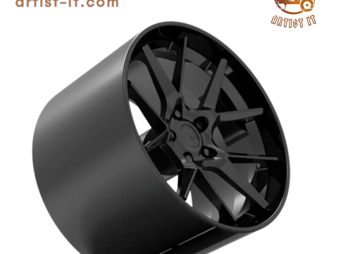 AMERICAN RACING BISHOP WHEEL 3D PRINT MODEL 3D Print Model